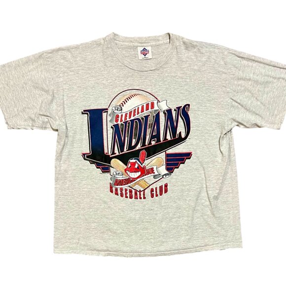 Cleveland Indians '95 Vintage League Leaders Graphic T-Shirt - Picture 1 of 5